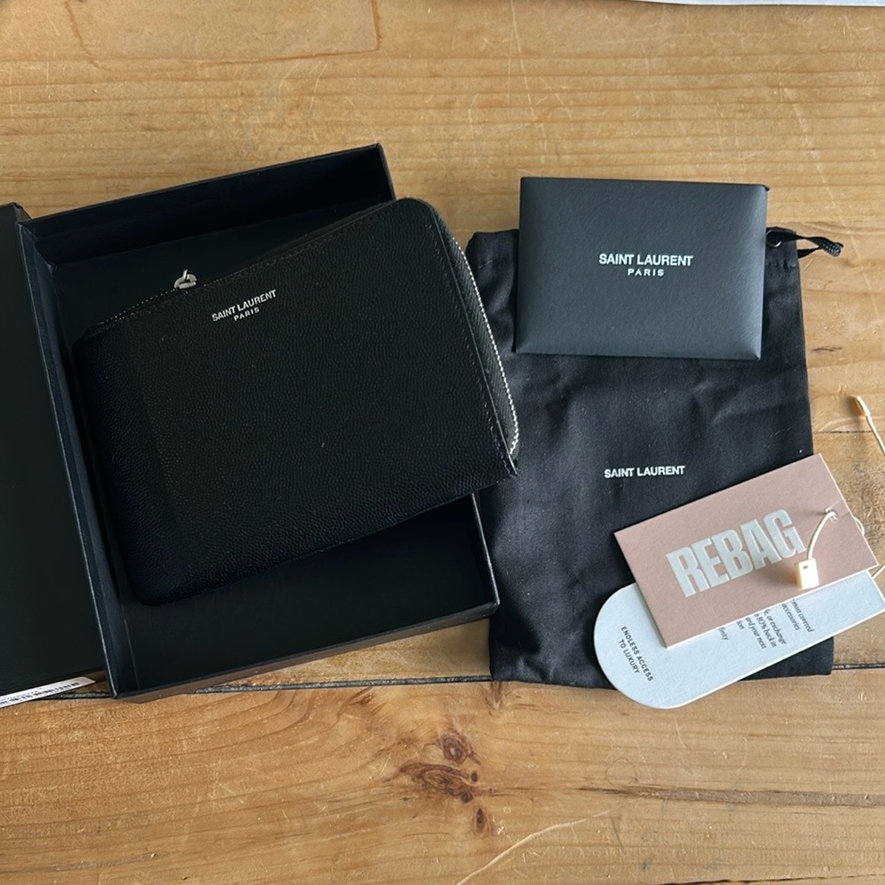 Saint Laurent Wallet with Key ring